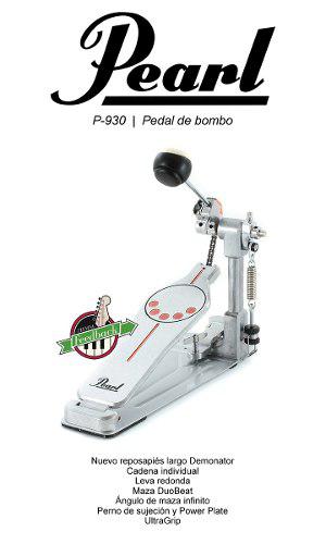Pedal De Bateria Pearl Demonator P-930 - Como Nuevo Poco Uso
