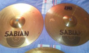Platillos Sabian B8: Thin Crash 18 Y Hi-hats 14