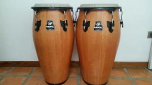 Remato Congas (tumbadoras) Meinl Con Parches Evans.