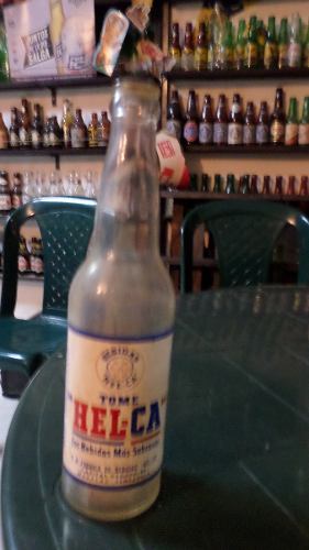 Botella Helca De Coleccion Antigua