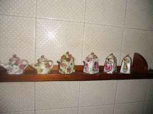 Mini Cafeteras De Porcelanas Para Adornos