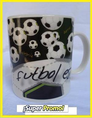 Mugs Tazas Edición Fútbol Mundial Corona Apta Para Micro