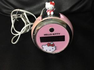 Radio Reloj Despertador Hello Kitty, Excelente Estado