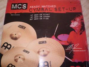 Set De Platillos Meinl Mcs