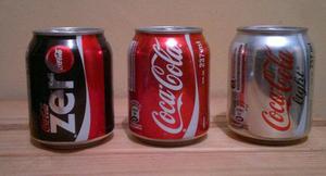 Sg2 Combo De 3 Mini Latas De Coca-cola.