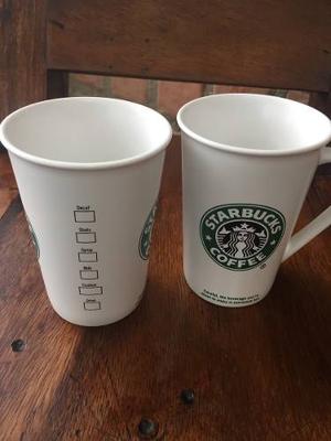 Tazas Jarra Starbucks Coffee Par Originales 8fl Oz