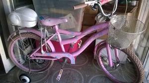 Bicicleta Rin 16 Para Niña Con Cesta