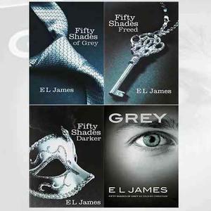Combo 3 Libros 50 Sombras De Grey+1 Libro Grey De Regalo !!