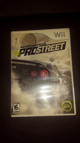 Juego Need For Speed Pro Street De Wii