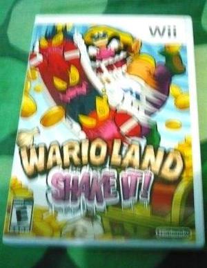 Juegos Wii Original Wario Land Shake It !