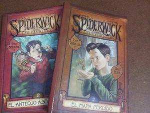 Libro Crónicas De Spiderwick Disponible Solo El 3