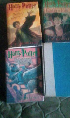 Libros Harry Potter Ingles-4-7 Tapa Dura