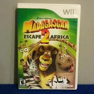 Madagascar 2 Escape De África Nintendo Wii Original