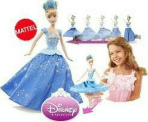 Muñeca Barbie Cinderella Baile Encantado. Princesa Disney.