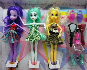 My Little Pony Sparkle Girls Muñecas Con Accesorios
