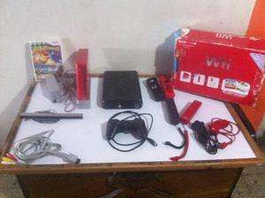 Nintendo Wii Con Chip+juegos De: 10 Game Cube+10 N Wii
