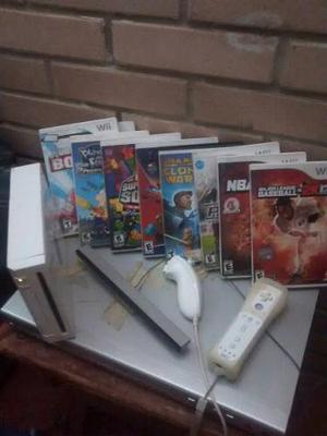 Nintendo Wii+8 Juegos Originales