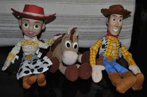 Toy Story Original Disney Woody Jessie Tiro Al Blanco.