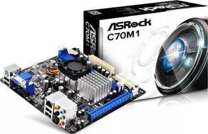 Combo Tarjeta Madre Y Procesador Amd Dual Core C70m1