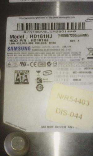 Disco Duro Samsung 160gb Sata