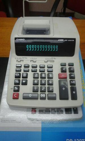 Calculadora Sumadora Casio Dr-120