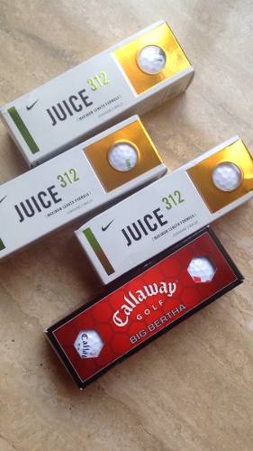 Pelotas De Golf Nuevas Callaway Y Nike Juice