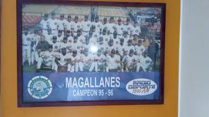 Afiche Enmarcado Navegantes Del Magallanes Temporada 