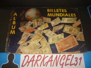 Antiguo Album De Billetes Mundiales.