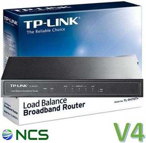 Balanceador Carga Tplink Tlr470t+ Wifi Redes Internet Ncs V4