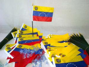 Banderas De Venezuela Para Carros, Escritorios Y Virdrios