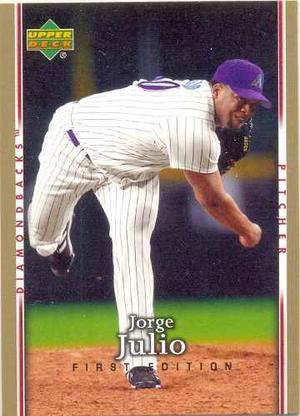 Barajita Jorge Julio Tapia Diamondbacks Topps 