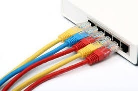 Cable Con Conectores De Red Para Internet Rj45 1 Metro