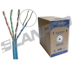 Cable De Red Cat-5e 100% Cobre Caja De 100 Metros Certificad