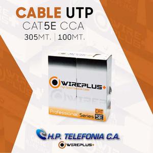 Cable Utp Cat 5e 305 Mts Wireplus+