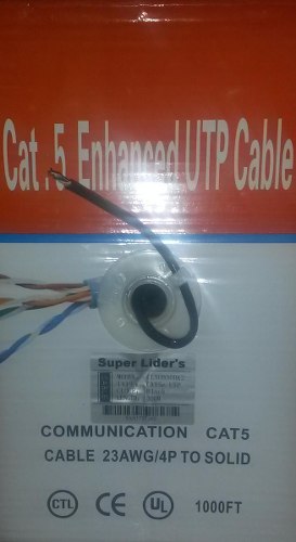 Cable Utp Cat5e Intemperie Exteriores Outdoor Internet Redes