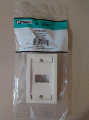 Faceplate Panduit 2 Módulos