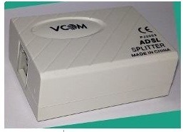 Filtro Adsl Vcom Para Modem Y Puntos De Ventas Ct261