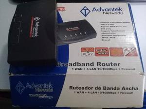 Router Banda Ancha + Enrutador De 4 Puertos