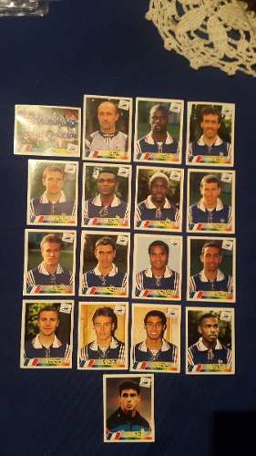Set De Equipo De Francia Y Brasil Del Mundial Francia 98