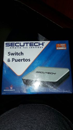Switch De 8 Puertos Secutech