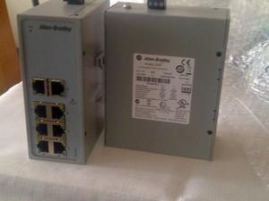 Switch Industrial Rj45 Ethernet Allen Bradley Stratix 