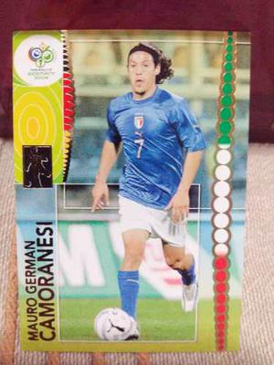 Targeta Mauro Camoranesi Italia Trading Cards Alemania 