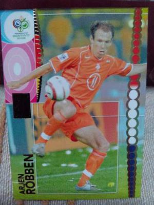 Tarjeta Arjend Robben Holanda Trading Cards Alemania 