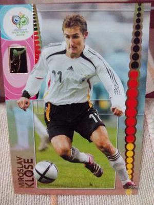 Tarjeta Miroslav Klose Trading Cards Alemania 