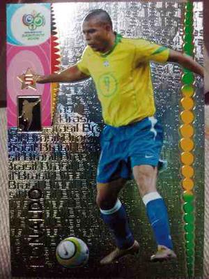 Tarjeta Ronaldo Brasil Trading Cards Panini Alemania 