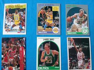 Tarjetas Nba Michael Jordan Larry Bird Magic Johnson