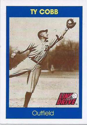 Ty Cobb (barajita Beisbol Mlb - Baseball Card) Line Drive