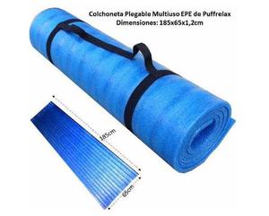 Colchoneta Para Yoga Pilates Camping Gimnasio Playa