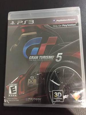 Gran Turismo 5 Ps3 Nuevo, Sellado Original