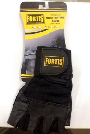 Guante Para Pesas Con Straps Fortis